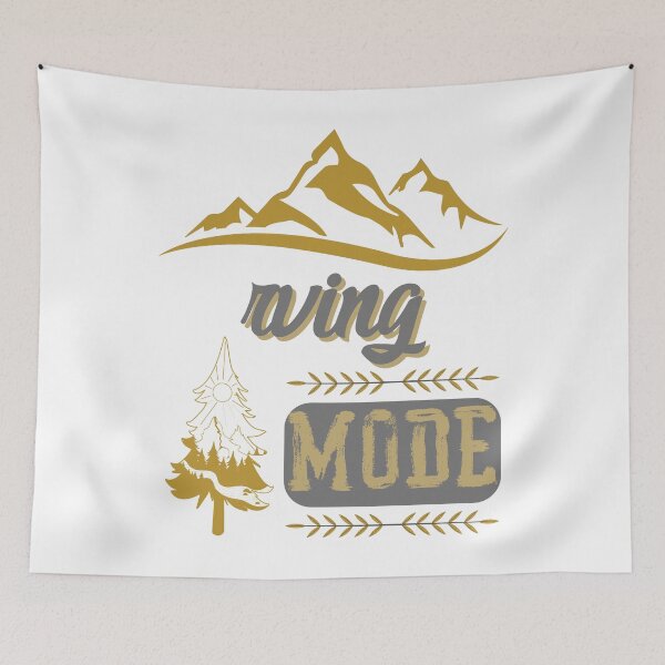 Item preview, rving mode, forest river sun inside tree pine designed and sold by movie-popcorn.