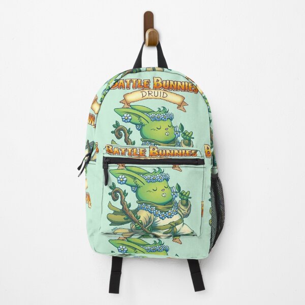 Item preview, Battle Bunnies Druid w Logo designed and sold by Rubus.