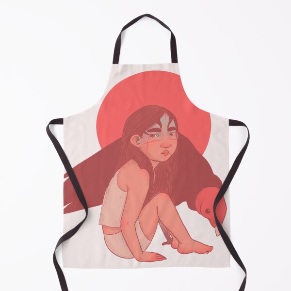Item preview, Girl with turkey vulture designed and sold by carinnacabezas.