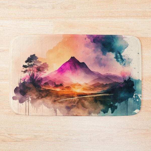 Item preview, Relaxing Watercolor #135 designed and sold by Avocado Design Studio.
