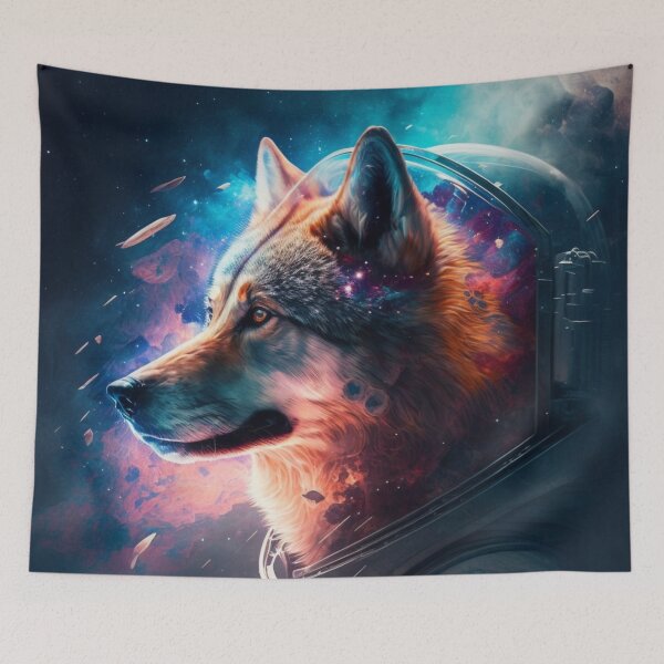 Item preview, Space Wolf  designed and sold by Samantha Martens.