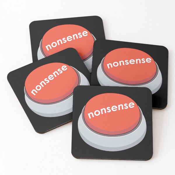 Item preview, That Was Nonsense Button designed and sold by Grepthor.