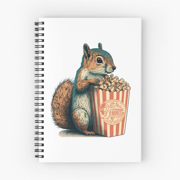 Item preview, Popcorn Squirrel designed and sold by ReverieBoutique.