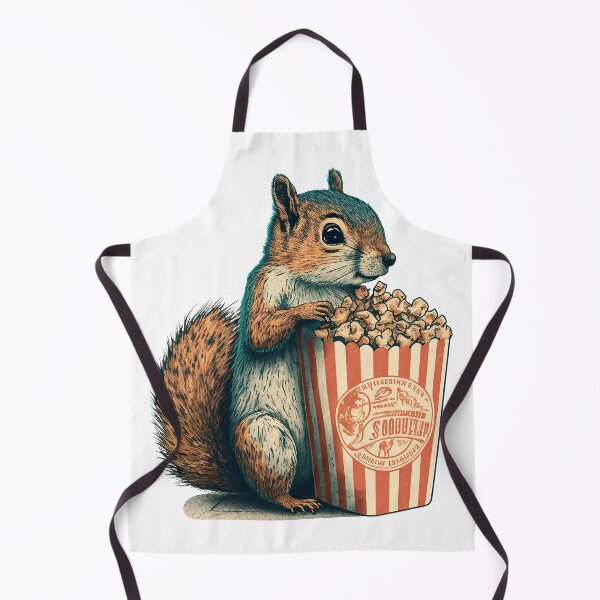 Item preview, Popcorn Squirrel designed and sold by ReverieBoutique.