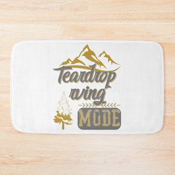 Item preview, teardrop rving mode, forest river sun inside tree pine designed and sold by movie-popcorn.
