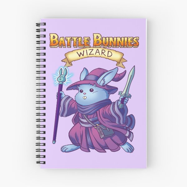 Item preview, Battle Bunnies Wizard w Logo designed and sold by Rubus.