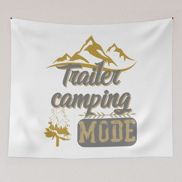 Item preview, trailer camping mode, forest river sun inside tree pine designed and sold by movie-popcorn.