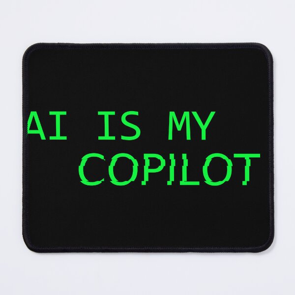 Item preview, AI is my copilot glitch designed and sold by CasperOrillian.