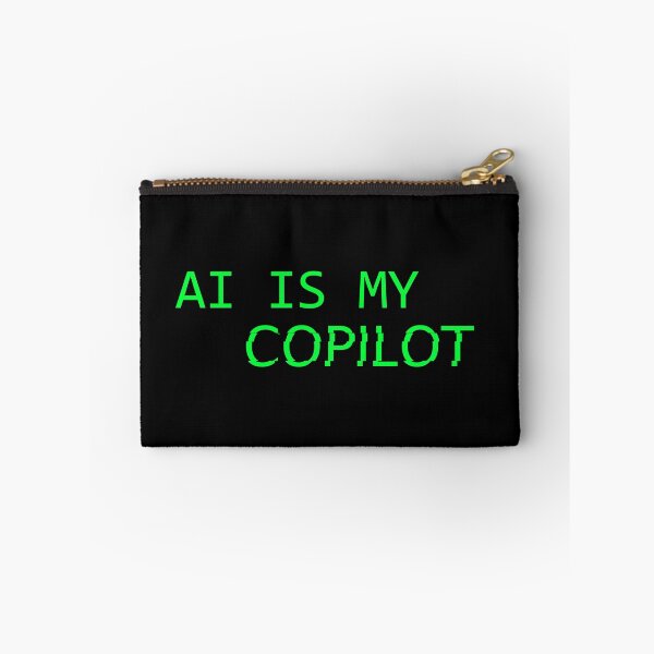 Item preview, AI is my copilot glitch designed and sold by CasperOrillian.