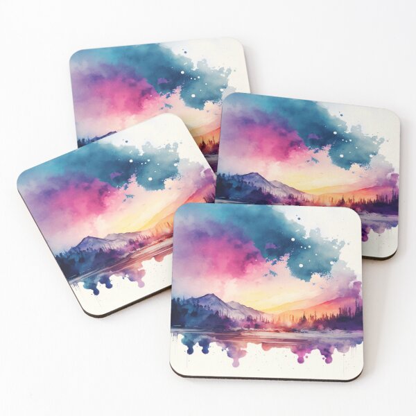 Item preview, Relaxing Watercolor #137 designed and sold by Avocado Design Studio.