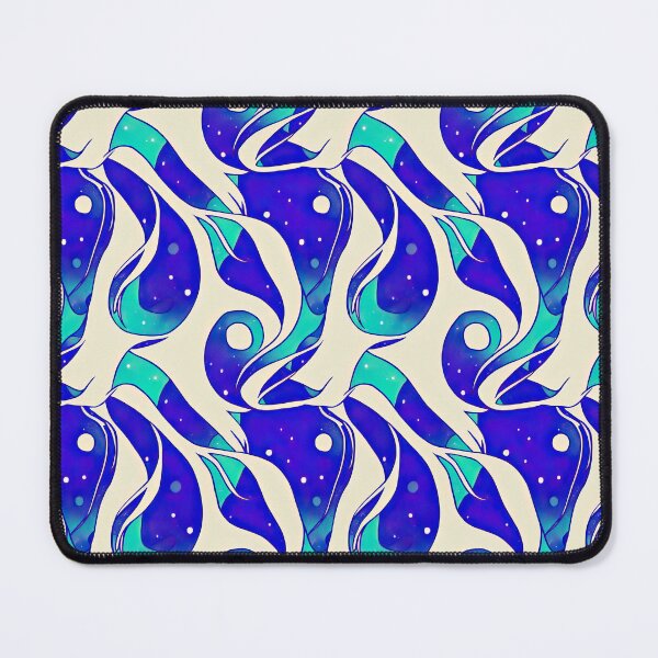 Item preview, Trendy Tiled Wavy Pattern, Perfect for Water or Nautical Theme designed and sold by CasualCommander.