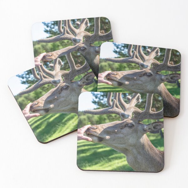 Item preview, Portrait of a majestic red deer designed and sold by AlbertMi.