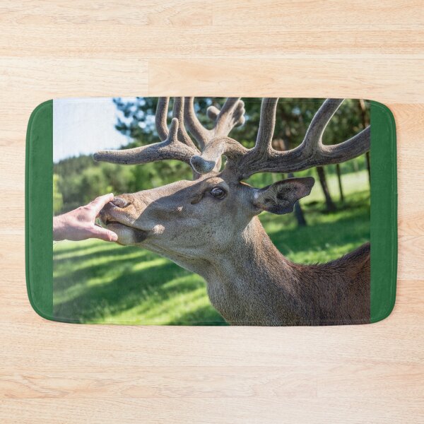 Item preview, Portrait of a majestic red deer designed and sold by AlbertMi.
