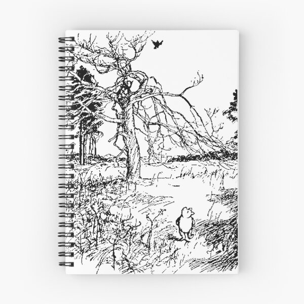 Item preview, Winnie the Pooh Walking to Rabbit's House designed and sold by Amy Olsen.