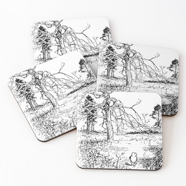 Item preview, Winnie the Pooh Walking to Rabbit's House designed and sold by Amy Olsen.