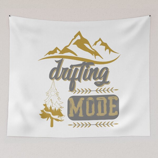 Item preview, drifting mode, forest river sun inside tree pine designed and sold by movie-popcorn.