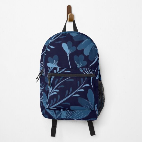 Item preview, Blue Floral Print designed and sold by ZedColors.