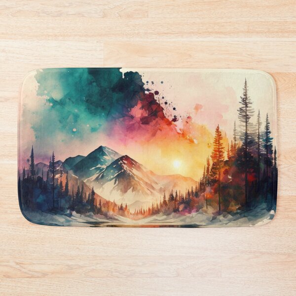 Item preview, Relaxing Watercolor #140 designed and sold by Avocado Design Studio.