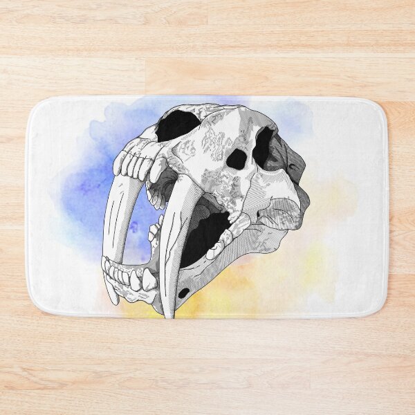 Item preview, Smilodon Skull designed and sold by Kody Burns.