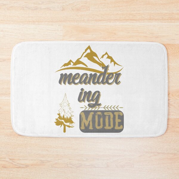 Item preview, meander ing mode, forest river sun inside tree pine designed and sold by movie-popcorn.