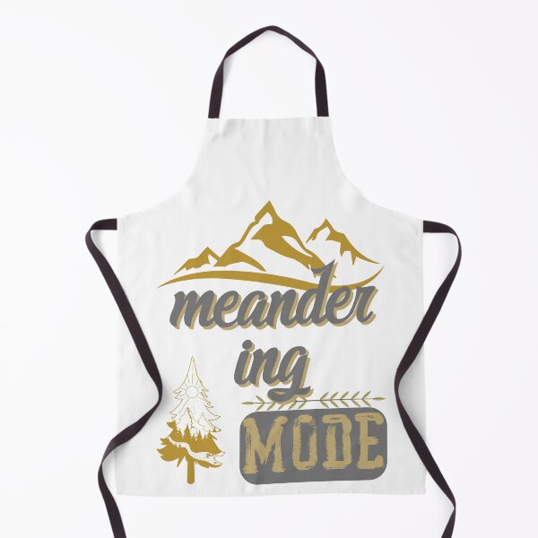 Item preview, meander ing mode, forest river sun inside tree pine designed and sold by movie-popcorn.