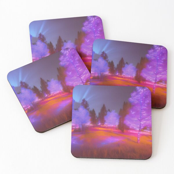 Item preview, Colorful Neon Forest | Cyberpunk designed and sold by ForeHeadDesigns.