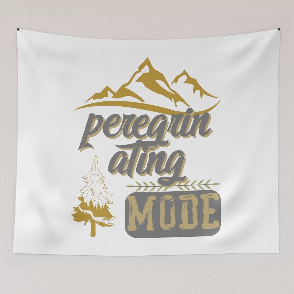 Item preview, peregrin ating mode, forest river sun inside tree pine designed and sold by movie-popcorn.