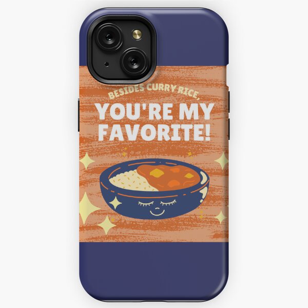 Curry And Rice iPhone Cases for Sale Redbubble