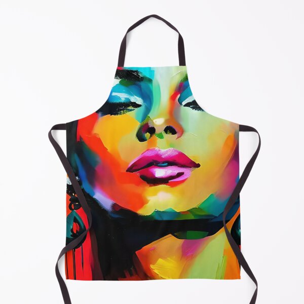 Artikelvorschau, Frauen-Gesicht Galeriedruck Portrait entworfen und verkauft von colortrends.