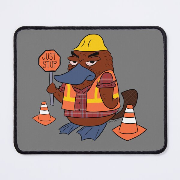 Item preview, Over It Platypus designed and sold by stevenselbyart.