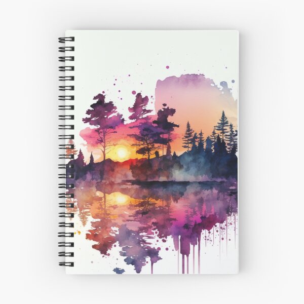 Item preview, Relaxing Watercolor #141 designed and sold by Avocado Design Studio.
