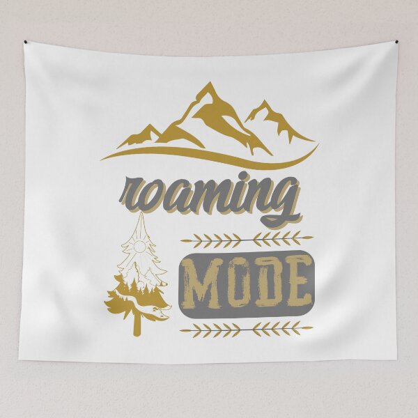 Item preview, roaming mode, forest river sun inside tree pine designed and sold by movie-popcorn.