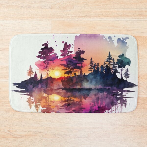 Item preview, Relaxing Watercolor #141 designed and sold by Avocado Design Studio.