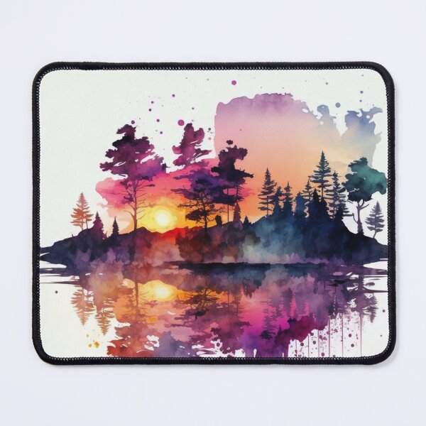 Item preview, Relaxing Watercolor #141 designed and sold by Avocado Design Studio.