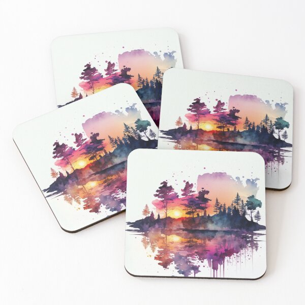 Item preview, Relaxing Watercolor #141 designed and sold by Avocado Design Studio.