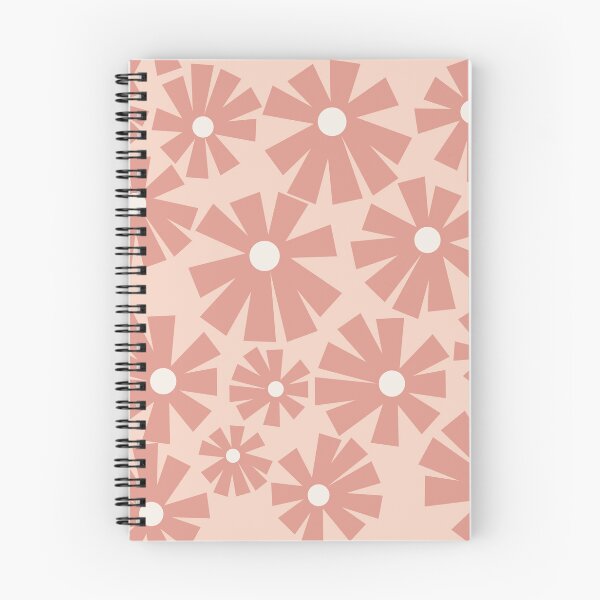 Item preview, Peach Geometric Floral Pattern designed and sold by ebcameron.