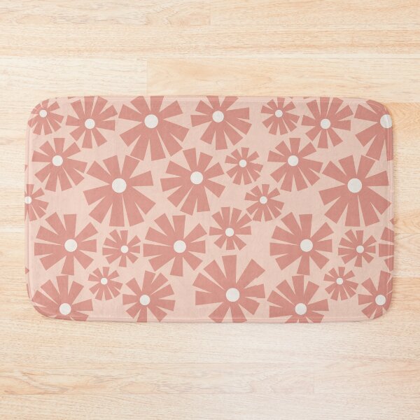 Item preview, Peach Geometric Floral Pattern designed and sold by ebcameron.
