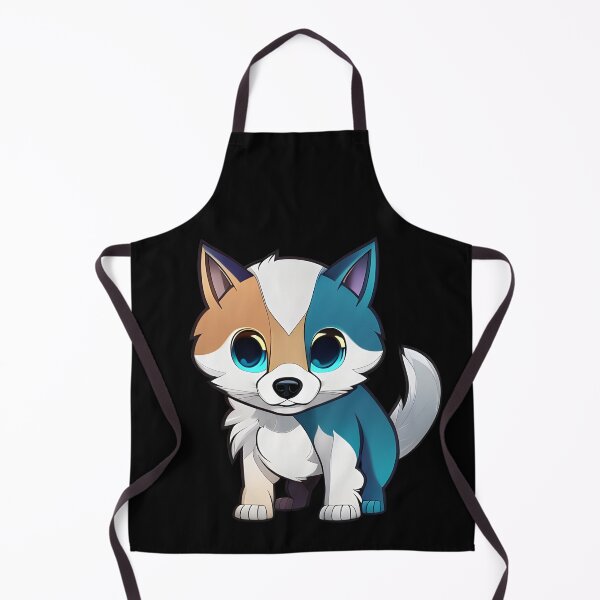 Item preview, Cute husky, cartoon drawing, Ai Generated Art designed and sold by ACC .