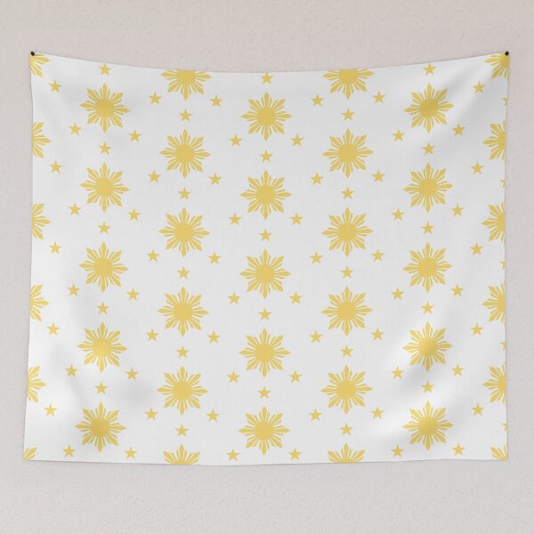 Item preview, Filipino Sun & Stars Print - Philippines - Filipino Flag designed and sold by pandagirlpro.