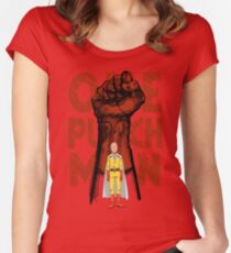 ONE PUNCH Women's Fitted Scoop T-Shirt