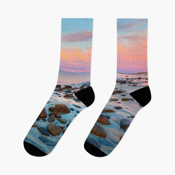 Item preview, Rocks on a sandy beach designed and sold by Midnight-Hour.