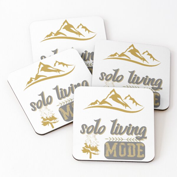 Item preview, solo living mode, forest river sun inside tree pine designed and sold by movie-popcorn.
