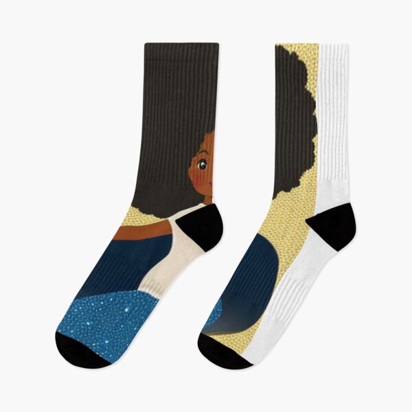 Item preview, LITTLE BLACK GIRL IN SPACE designed and sold by RetroPlaceee.