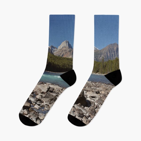 Item preview, Athabasca river in Jasper national park designed and sold by Midnight-Hour.