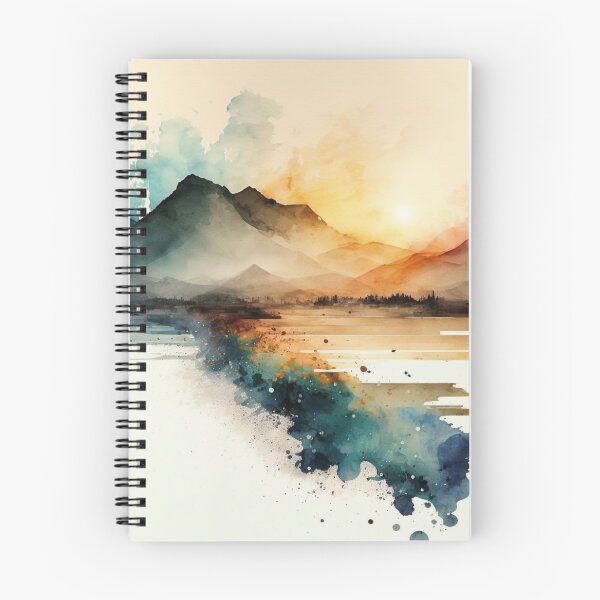 Item preview, Relaxing Watercolor #142 designed and sold by Avocado Design Studio.