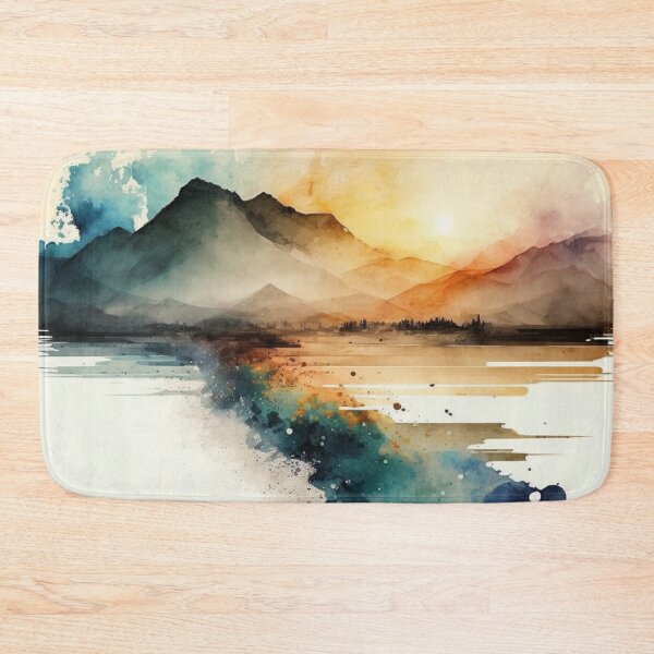 Item preview, Relaxing Watercolor #142 designed and sold by Avocado Design Studio.