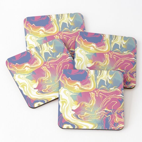 Item preview, Electric fire gold abstract swirl designed and sold by chuckletuckle.