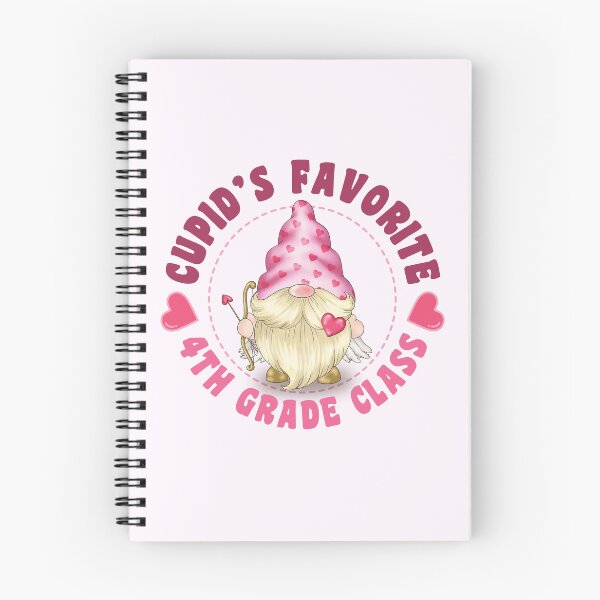 Item preview, Cupid's Favorite 4th grade class  (USA Spelling) - Pink gnome design for Valentines Day! designed and sold by TaraGbear.