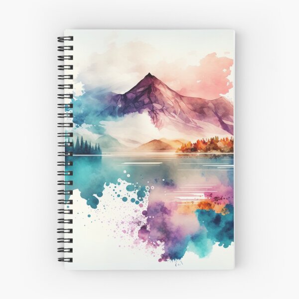 Item preview, Relaxing Watercolor #143 designed and sold by Avocado Design Studio.