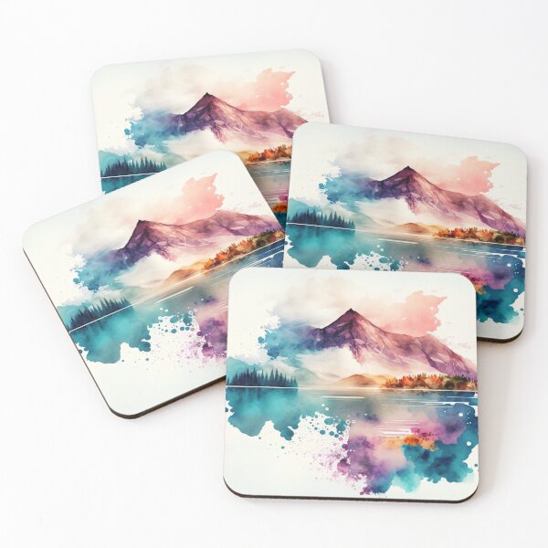 Item preview, Relaxing Watercolor #143 designed and sold by Avocado Design Studio.
